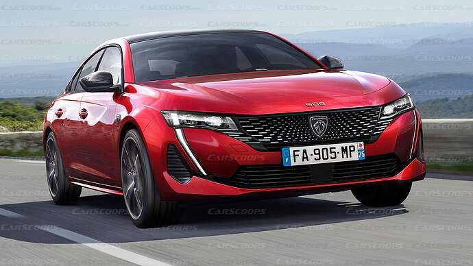 Peugeot-508-Facelift-Rendering