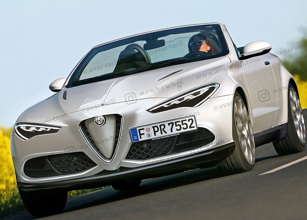 2025 Alfa Romeo GTV Spider SCOOPS