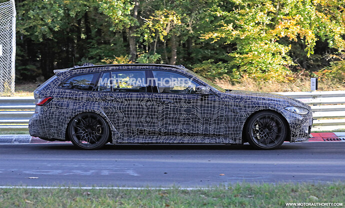 2023 BMW M3 Touring spy shots - Photo credit. Baldauf_SB-Medien (6)