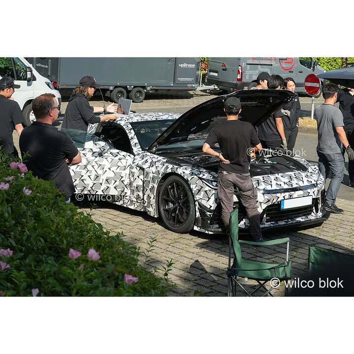 Toyota GR GT has arrived at the Nurburgring to set a lap time. The question is- how quick will (2)