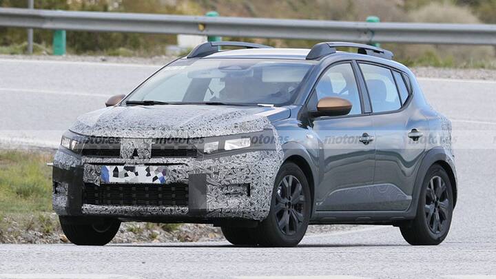 The new 2026 Dacia Sandero loses camouflage in these spy photos that hint at a major update.