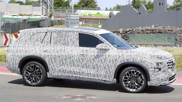 Audi prueba un nuevo SUV exclusivo para China en Nürburgring, lo fabricarán los dueños de MG 5