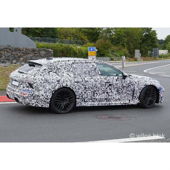 New Audi RS6 is on the way!#audi #rs6 #audirs6 #prototype #Erlkönig #spyshot #nürburgring (1)