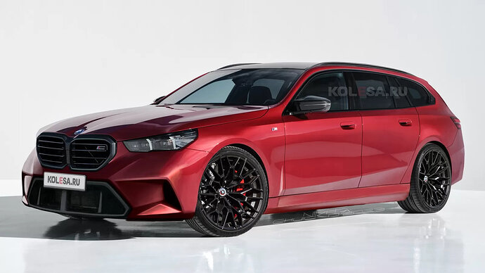 Render of the new M5 Touring