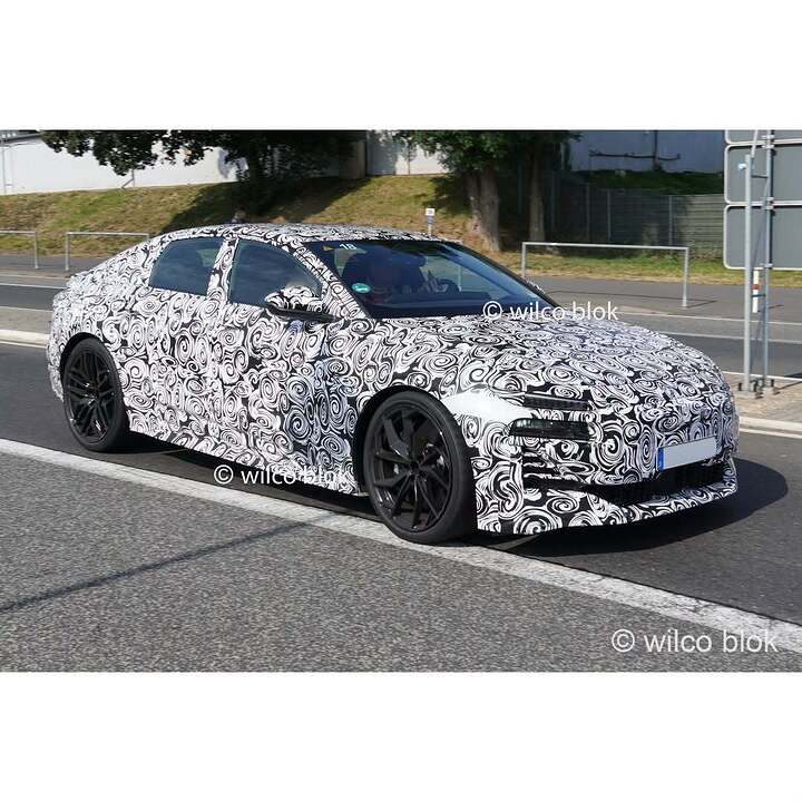 Full-electric Audi RS6 e-tron spied in Nürburg!#Electric #Audi #rs6 #etron #audirs6 #rs6etron # (1)