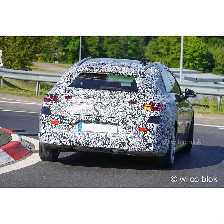 Shooting Brake version of the new Mercedes CLA is on the way! Do you like it#Mercedes #cla #shootingbrake #mercedescla #clashootingbrake #prototype #erlkönig #spyshot #carspy #nürburgring #Germany #luxury #lifestyle #dasbesteodernich (3)
