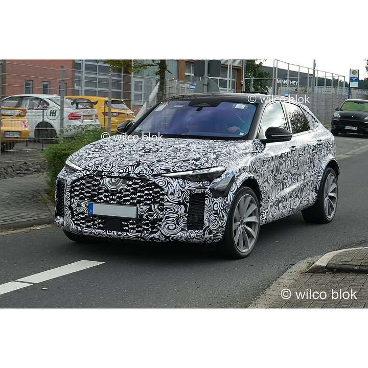Audi RSQ5 Sportback spied near the Nürburgring!It could use the same 639 HP V6 plug-in hybrid p