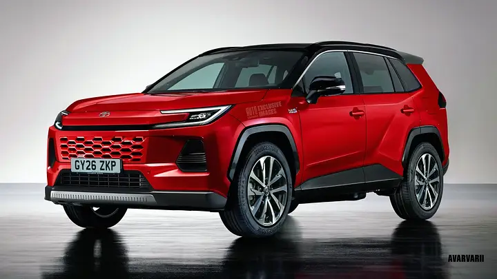 Toyota RAV4 render