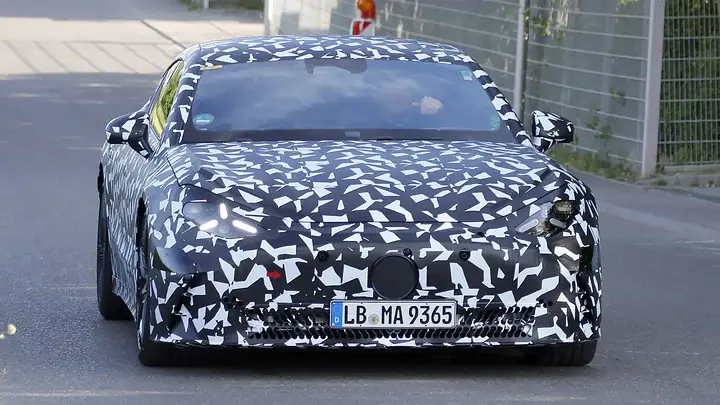 Mercedes-AMG GT 4-Door EV spy shots
