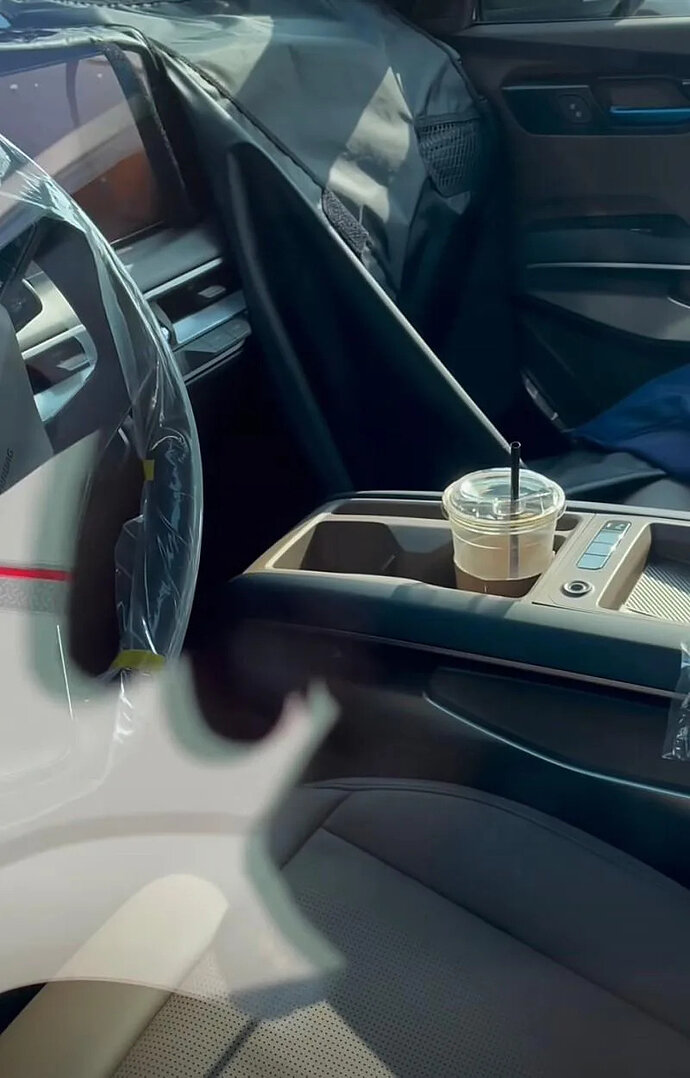 Kia EV9 interior leak