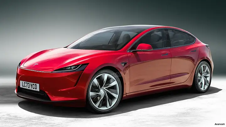 Baby Tesla exclusive images