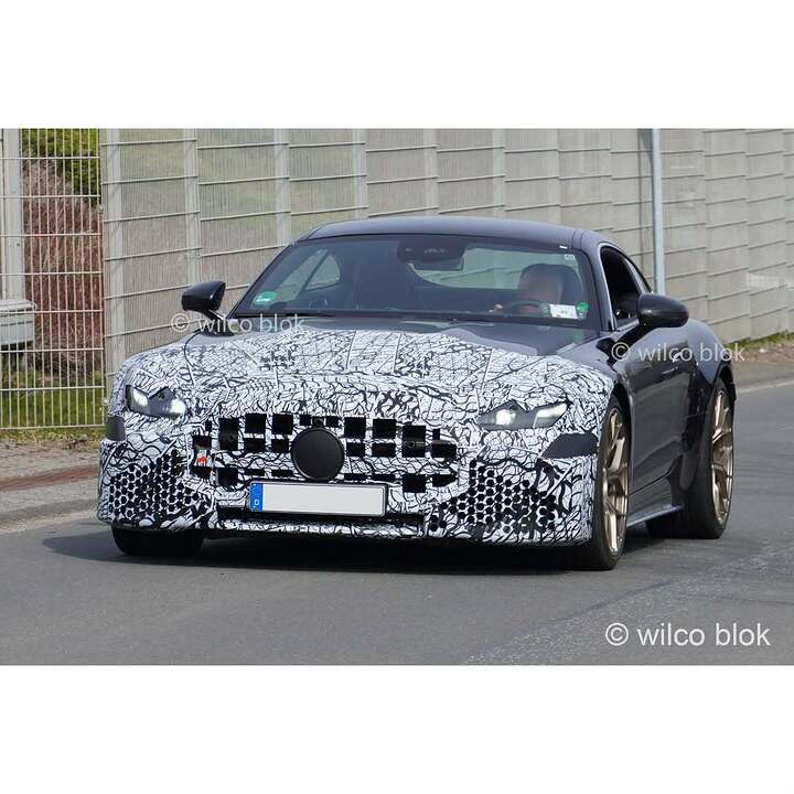 Mercedes-AMG GT facelift spied in Nürburg!#Mercedes #amg #amggt #Erlkönig #nürburgring