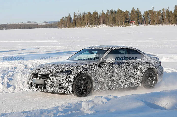 El nuevo BMW M2 CS se traslada a las pruebas de invierno tras un largo (7)