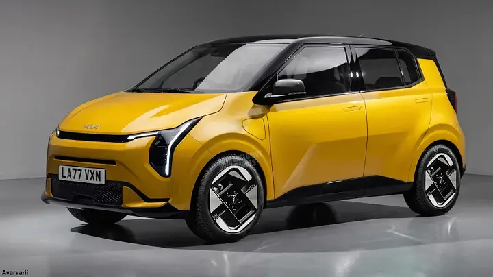 Kia EV1 render - newcarscoops - 1