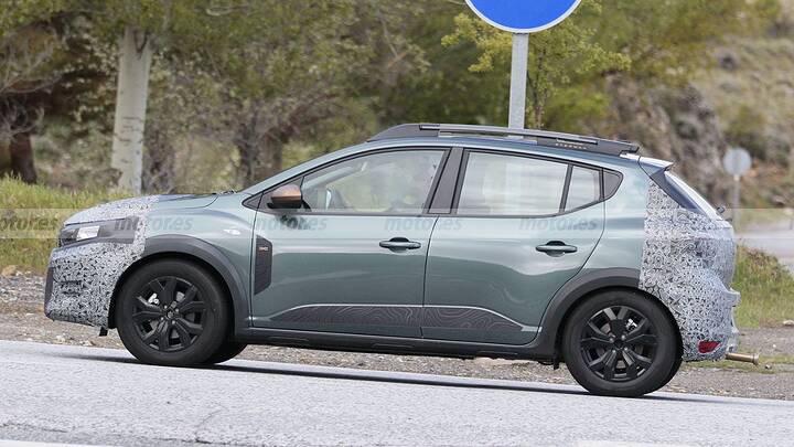 The new 2026 Dacia Sandero loses camouflage in these spy photos that hint at a major update.
