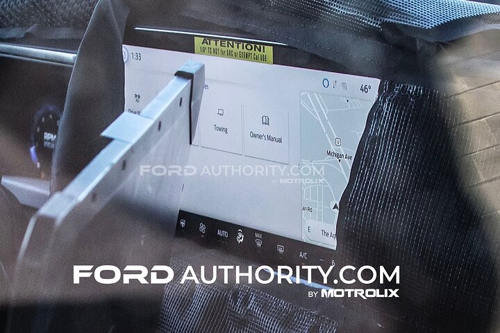 2025-ford-bronco-sport-refresh-prototype-spy-shots-december-2023-interior-and-screen-005