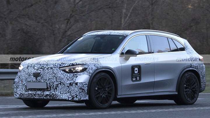 El Mercedes-AMG GLC 53 EQ se destapa, un futuro SUV eléctrico extremo con más potencia de la que imaginas 7