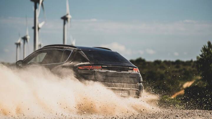 Prototype of the full electric Macan, 2022, Porsche AG