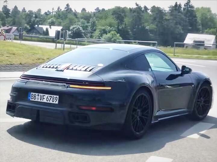 💥💥💥💥💥New spyshots 2026 Porsche 992.2 Turbo S Touring #carspy #carspyshots #spyshots #porsch