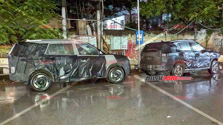 kia-carens-ev-creta-ev-spied-together