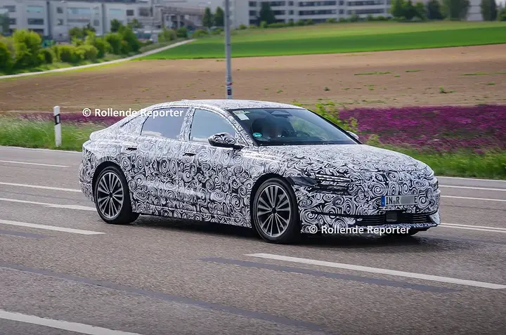 Enjoy it one last time- Audi A6 L e-tron ⚡Hold the dots and swipe to make it drive by 🚗💨#Audi (1)