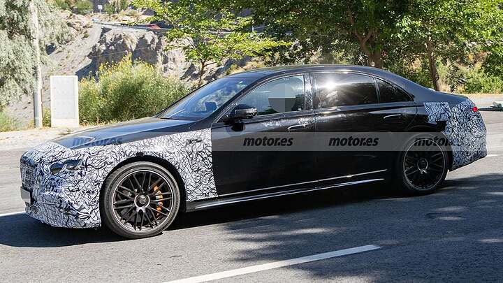 Más de 800 CV y etiqueta ECO, la renovación del Mercedes Clase S más deportivo se descubre en estas fotos espía 5