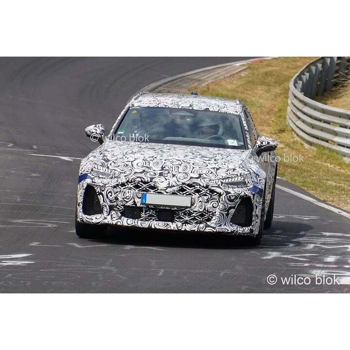 Next-gen Audi RS6 caught testing at the Nürburgring!#audi #rs6 #audirs6 #v6 #pluginhybrid #prot