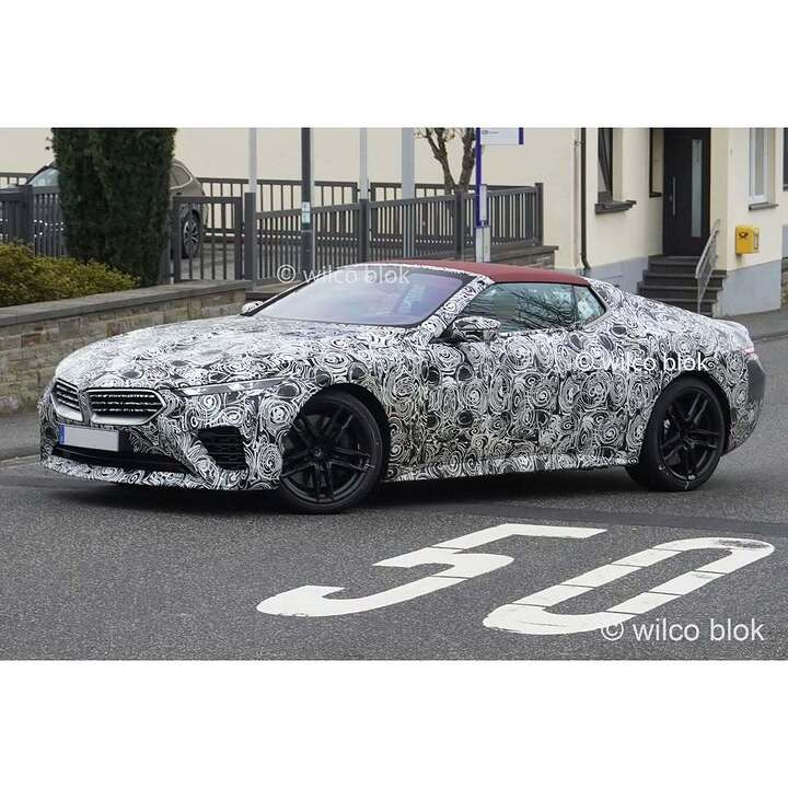 Caught the stunning BMW Skytop near the BMW test centre in Nürburg!#bmw #skytop #bmwskytop #prototype #erlkönig #spyshot #carspy #nürburgring #Germany #limitededition #luxury #lifestyle #8series #m8 #8er #freudeamfahren (1)