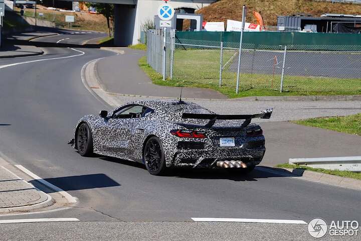 Chevrolet is currently developing a high-performance beast and testing it at the Nürburgring - the highly anticipated Chevrolet Corvette C8 Zora!   This upcoming model will be a hybrid variant of the C8 and is set to be the flagship o (4)