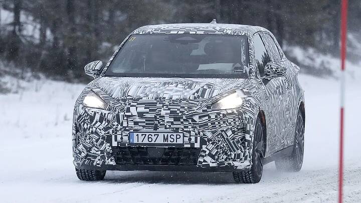 Cupra Raval spy shots