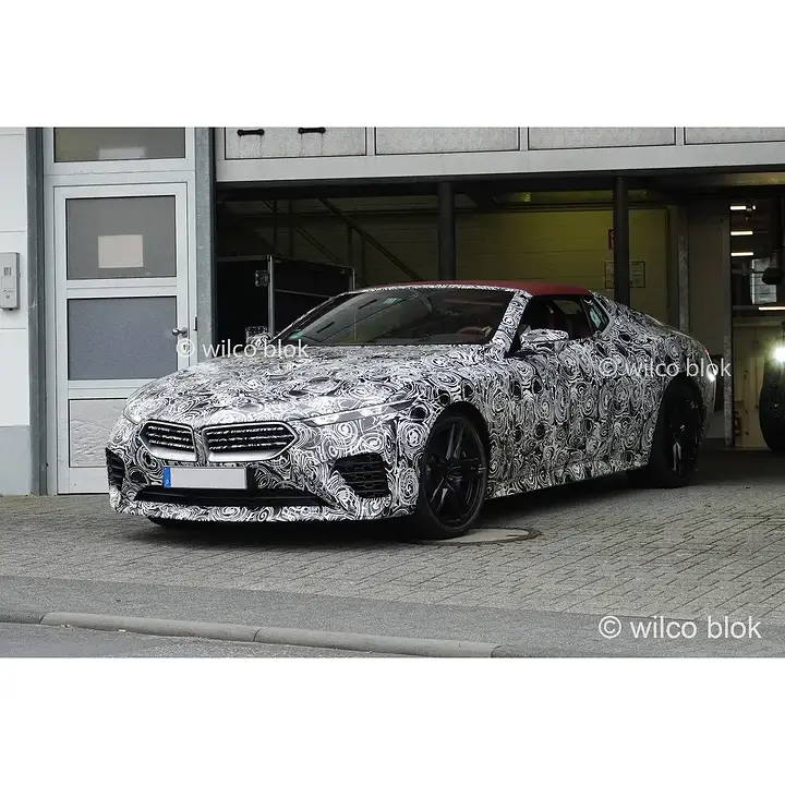 BMW Skytop leaves the BMW test centre and is heading straight to the green hell! Would you buy this for € 500K#bmw #skytop #bmwskytop #prototype #erlkönig #spyshot #carspy #nürburgring #Germany #limitededition #luxury #lifestyle #8seri