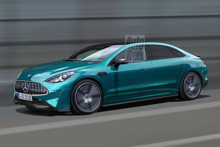 BMW i3M versus Mercedes-AMG C 63 EQ (Illustraties, Larson)