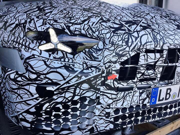 💥💥💥💥💥Mercedes SL set for mid-life refresh in 2027 #mercedesbenz #mercedessl #spied #erlköni