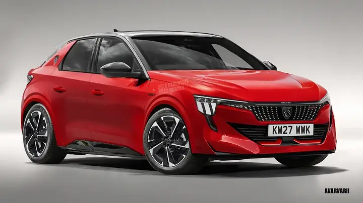 Peugeot 208 GTi render