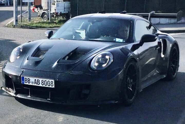 💥💥💥💥💥Porsche 992.2 GT3RS, amazing spyshots reveal many details #porsche #porsche992gt3rs #e