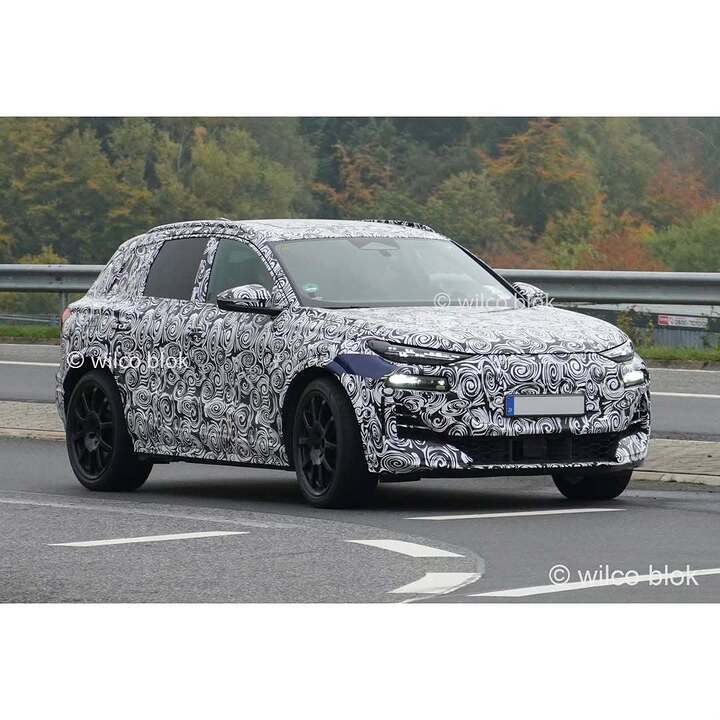 Audi RSQ6 e-tron is back in Nürburg for some testing!#audi #rsq6 #etron #audirsq6 #sq6 #Perform