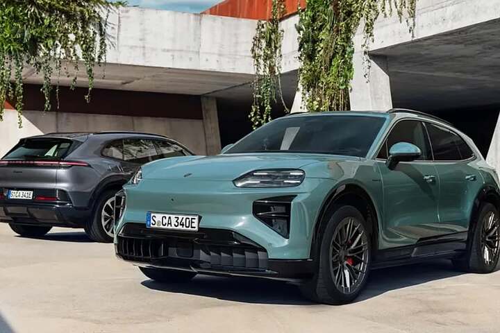 PRIMERA imagen del Porsche Cayenne Electric ⚡️#porsche #cayenne #cayenneelectric #carnews
