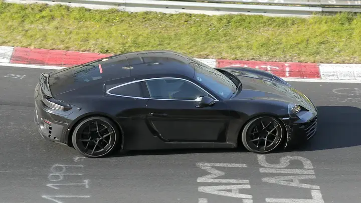 Porsche Cayman EV at Nurburgring-3