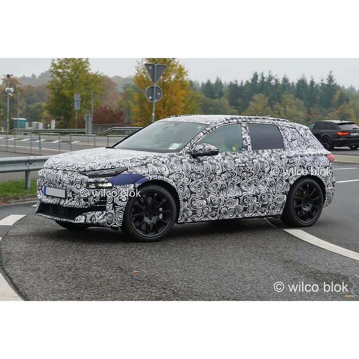 Audi RSQ6 e-tron is back in Nürburg for some testing!#audi #rsq6 #etron #audirsq6 #sq6 #Perform (1)