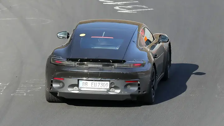 Porsche Cayman EV at Nurburgring-5