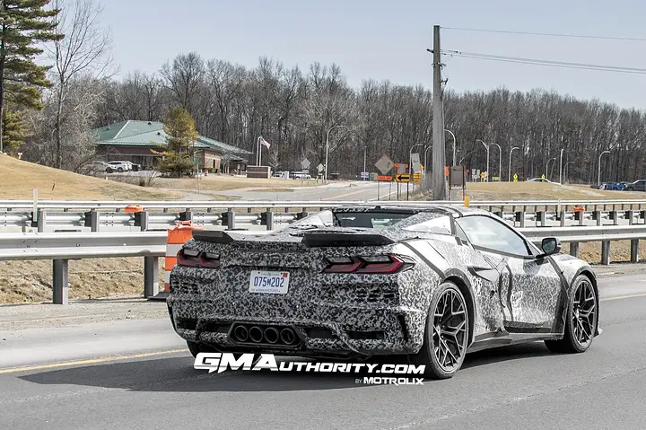 2026-Chevrolet-C8-Corvette-Zora-Convertible-Prototype-Spy-Shots-March-2025-Exterior-008-rear-three-quarters