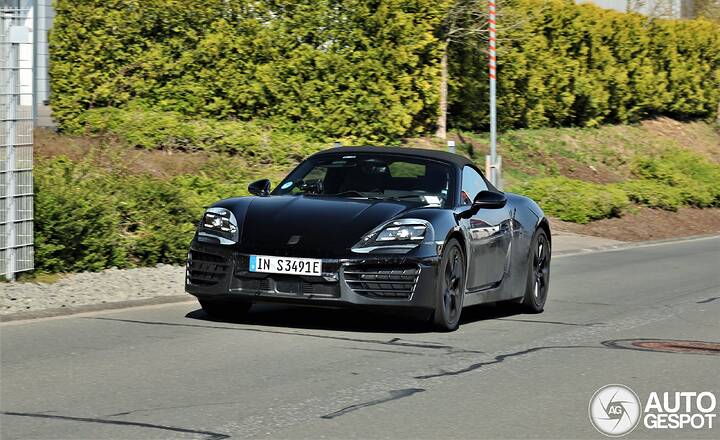 Audi TT Roadster 2027 Mule