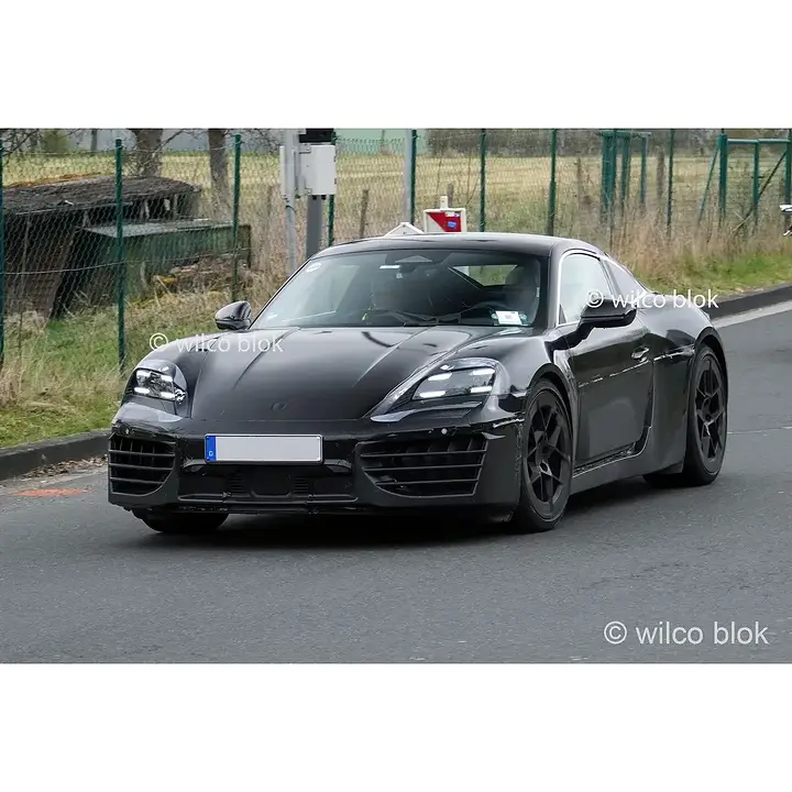 The future of the Porsche 718 is electric- we spotted the 718 Cayman EV yesterday on public roads near the Nürburgring and it looks awesome! How do you like it#Porsche #Cayman #ev #Porschecayman #718cayman #caymanev #prototype #erlkönig