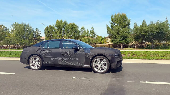 Genesis G90 Facelift spotted in US-newcarscoops-41