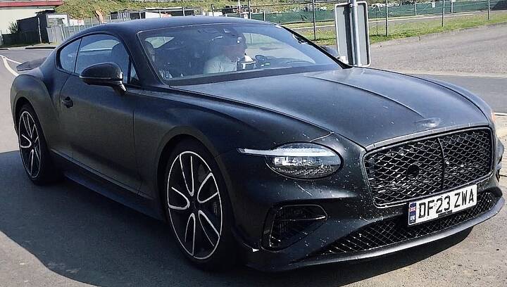 💥💥💥💥💥 A hardcore version of the Bentley Continental GT Speed has been spied near the Nürbur