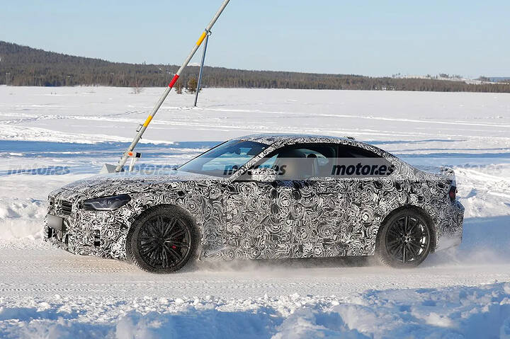 El nuevo BMW M2 CS se traslada a las pruebas de invierno tras un largo (8)