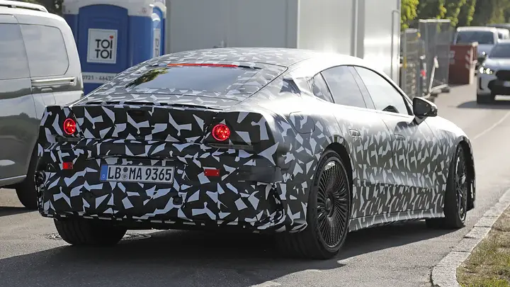 Mercedes-AMG GT 4-Door EV spy shots-6