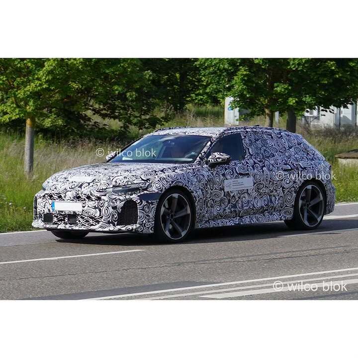 Spotted in Ingolstadt- the all-new Audi RS5! Powered by a plug-in hybrid 2.9 V6 packing potenti