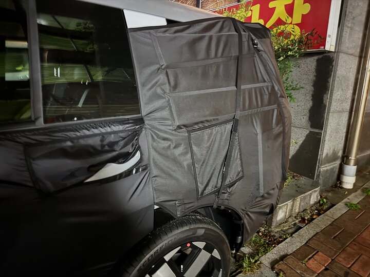2027 Hyundai Santa Fe Facelift spotted in South Korea. #2027hyundaisantafe #hyundaisantafefaceli (2)