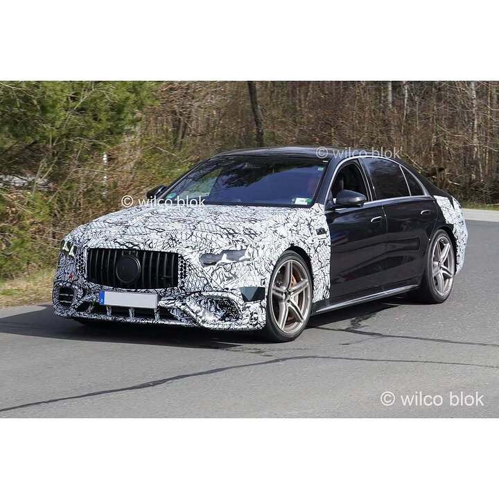 Mercedes-AMG S63 facelift is on the way!#Mercedes #amg #s63 #mopf #Erlkönig (1)